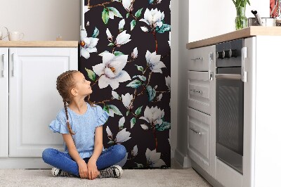 Funda magnética para refrigerador Flores pintadas