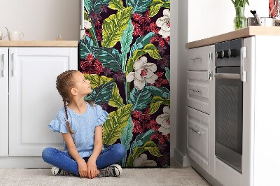 Funda magnética para refrigerador Floral