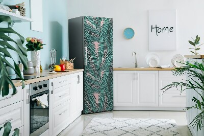 Funda magnética para refrigerador Hoja exótica