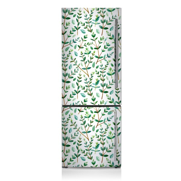 Funda magnética para refrigerador Ramas verdes