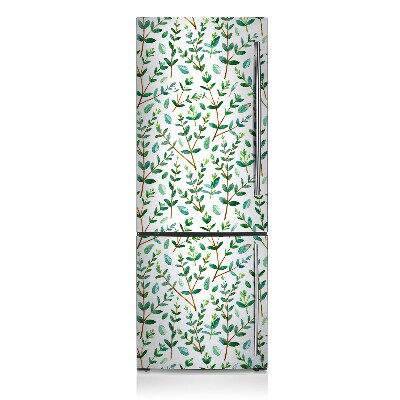 Funda magnética para refrigerador Ramas verdes