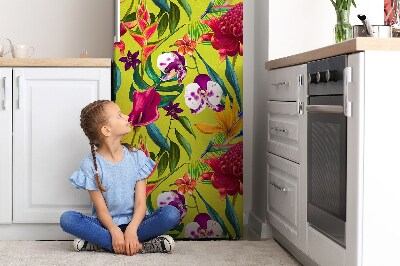 Funda magnética para refrigerador Jardín pintado