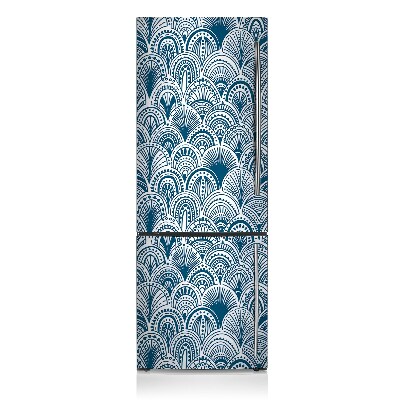 Funda magnética para refrigerador Abstracción boho