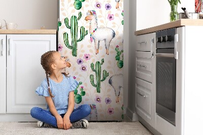 Imán decorativo para refrigerador Lama