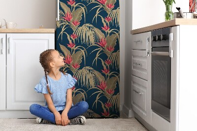 Funda magnética para refrigerador Palmeras tropicales