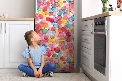 Imán decorativo para refrigerador Burbujas coloridas