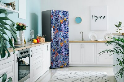 Funda magnética para refrigerador Flores silvestres