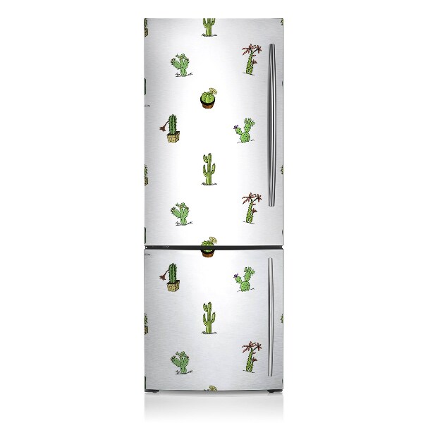 Imán decorativo para refrigerador Cactus