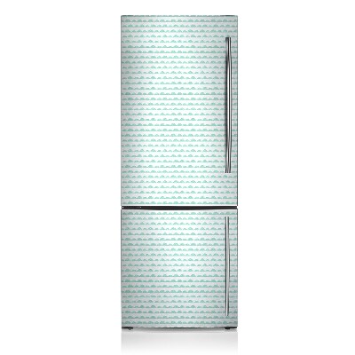 Cubierta magnética para refrigerador Colina verde