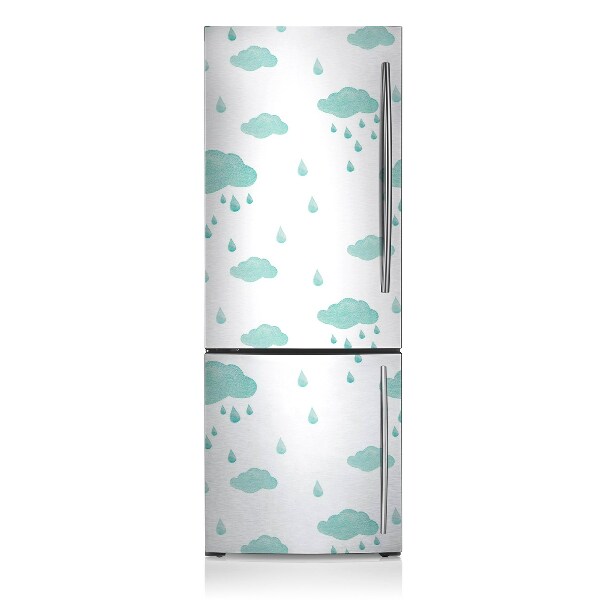 Imán decorativo para refrigerador Nube de lluvia