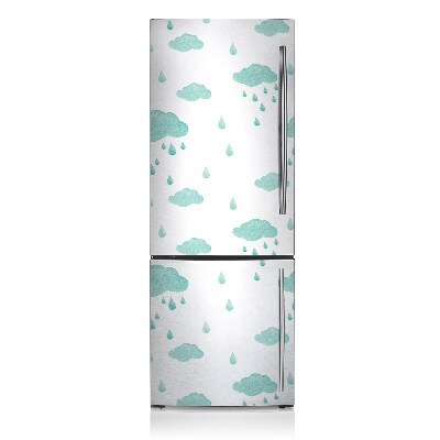 Imán decorativo para refrigerador Nube de lluvia