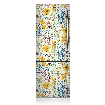 Funda magnética para refrigerador Imagen floral