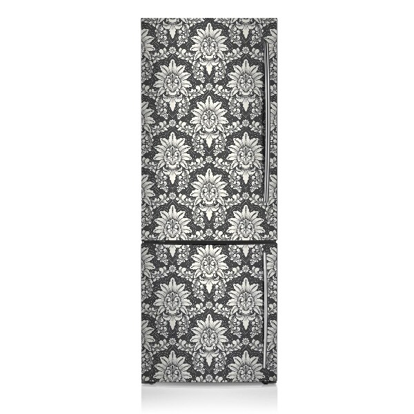 Funda magnética para refrigerador Flores orientales