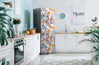 Imán decorativo para refrigerador Animal