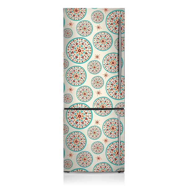 Funda magnética para refrigerador Arte indio