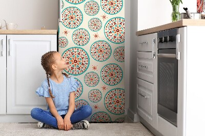 Funda magnética para refrigerador Arte indio