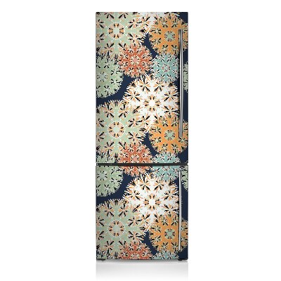 Funda magnética para refrigerador Mandalas coloridos