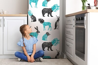 Funda magnética para refrigerador Animal