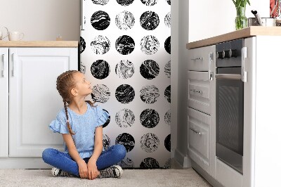 Imán decorativo para refrigerador Patrón de luna