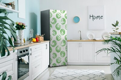 Funda magnética para refrigerador Plantas en puntos