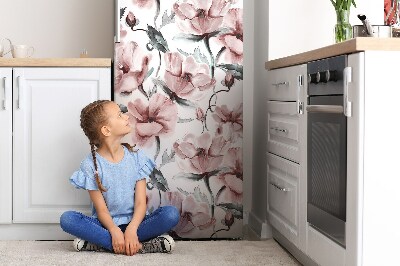 Funda magnética para refrigerador Imagen floral