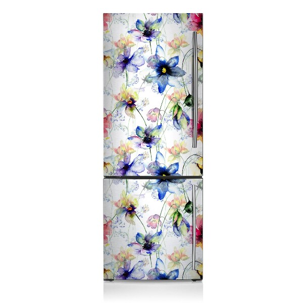 Funda magnética para refrigerador Flores de campo