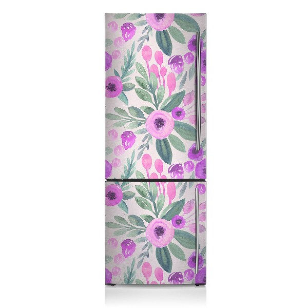 Funda magnética para refrigerador Patrón floral