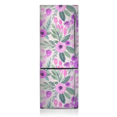 Funda magnética para refrigerador Patrón floral