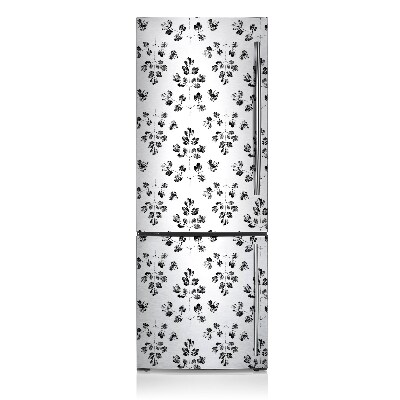 Funda magnética para refrigerador Patrón en blanco y negro