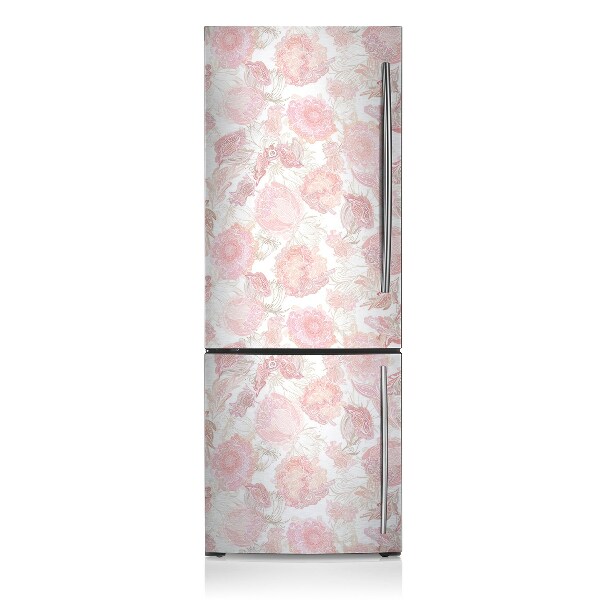 Funda magnética para refrigerador Patrón floral