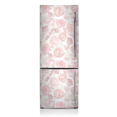 Funda magnética para refrigerador Patrón floral