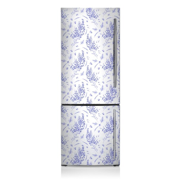 Funda magnética para refrigerador Acuarela de lavanda