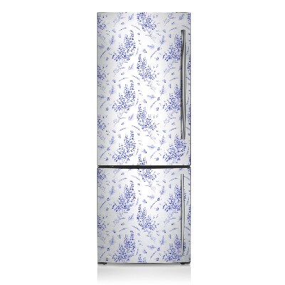 Funda magnética para refrigerador Acuarela de lavanda