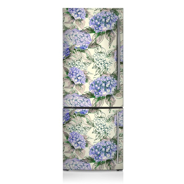 Funda magnética para refrigerador Hortensia