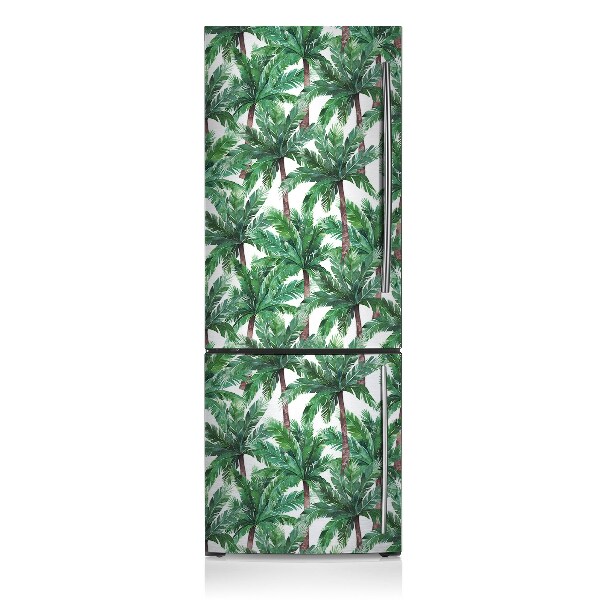 Funda magnética para refrigerador Palmeras tropicales