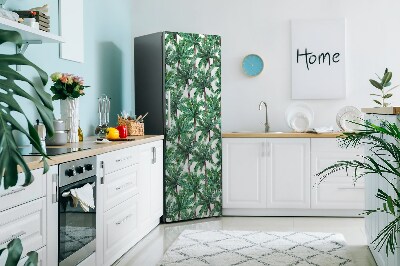 Funda magnética para refrigerador Palmeras tropicales