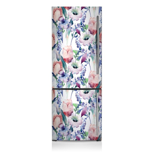 Funda magnética para refrigerador Ramo de primavera