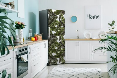 Funda magnética para refrigerador Hojas de la jungla