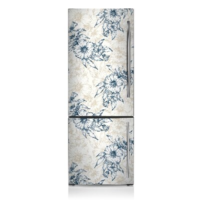 Funda magnética para refrigerador Arte floral