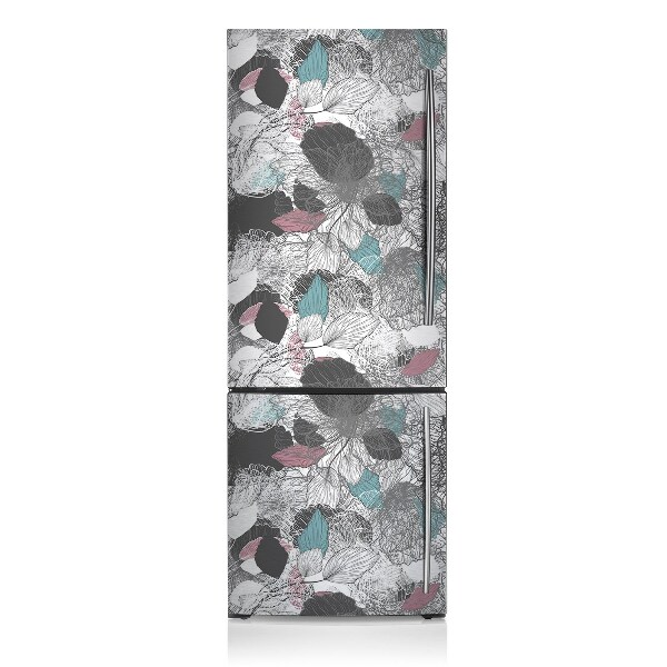 Funda magnética para refrigerador Patrón floral