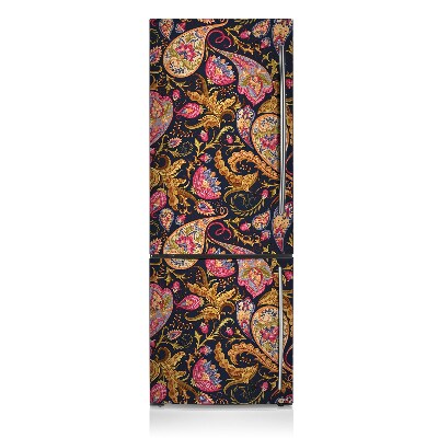 Funda magnética para refrigerador Colorido patrón de paisley