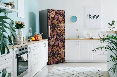 Funda magnética para refrigerador Colorido patrón de paisley