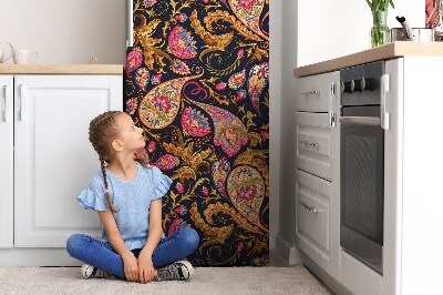 Funda magnética para refrigerador Colorido patrón de paisley