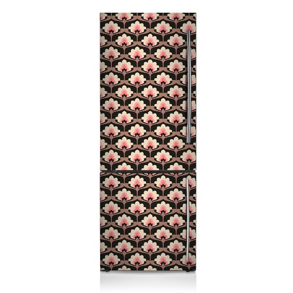 Funda magnética para refrigerador Patrón floral