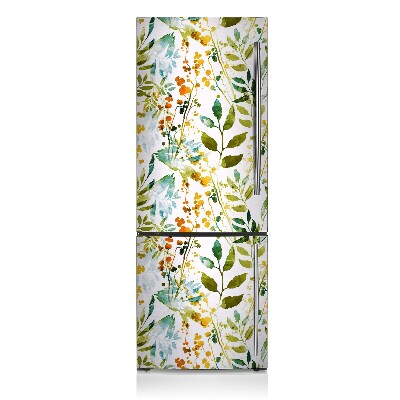 Imán decorativo para refrigerador Flores boho