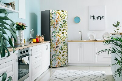 Imán decorativo para refrigerador Flores boho