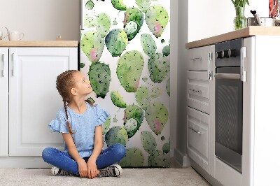 Funda magnética para refrigerador Cactus de los trópicos