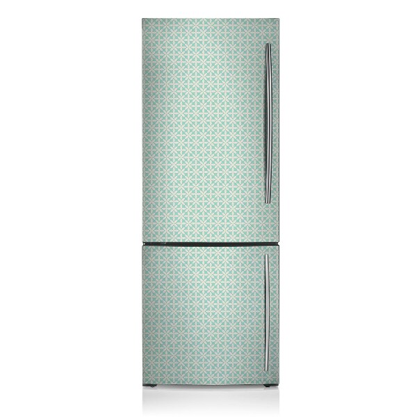 Funda magnética para refrigerador Blanco y azul