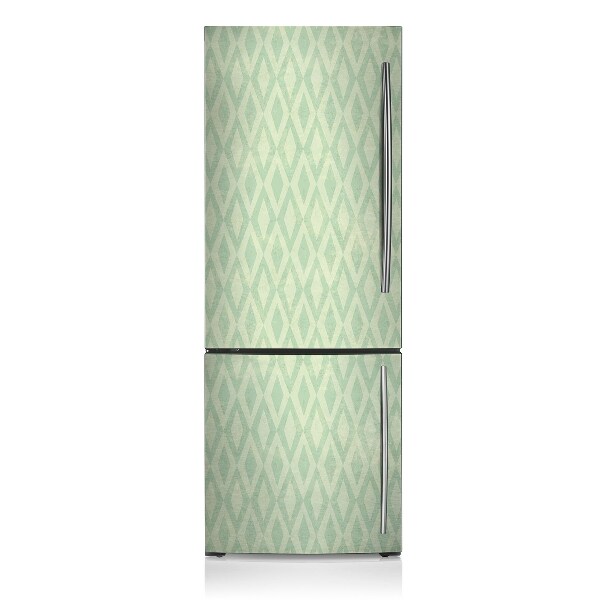 Funda magnética para refrigerador Diamantes verdes