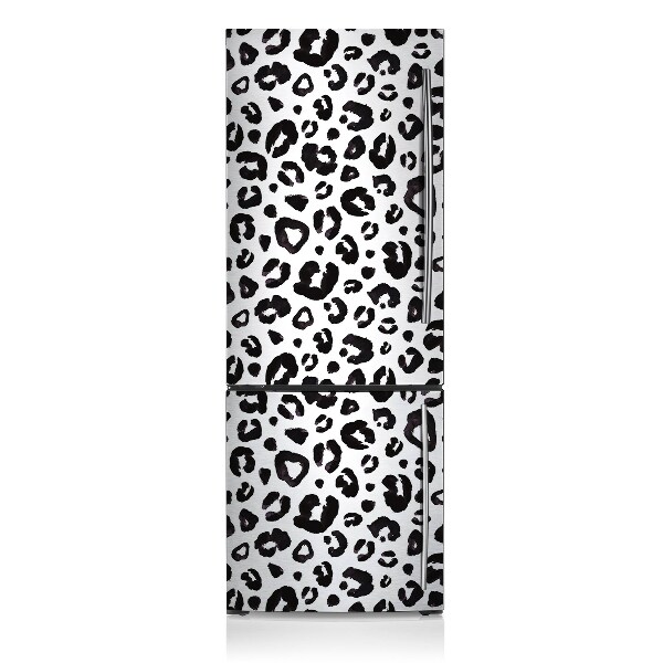 Funda magnética para refrigerador Parches de vaca en blanco y negro